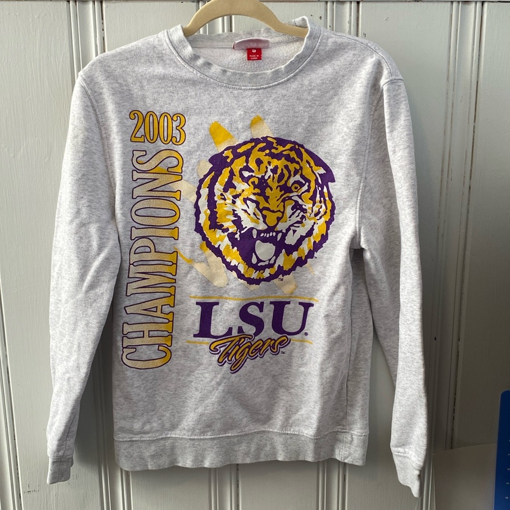 Adult S LSU Sweatshirt. Almost new condition